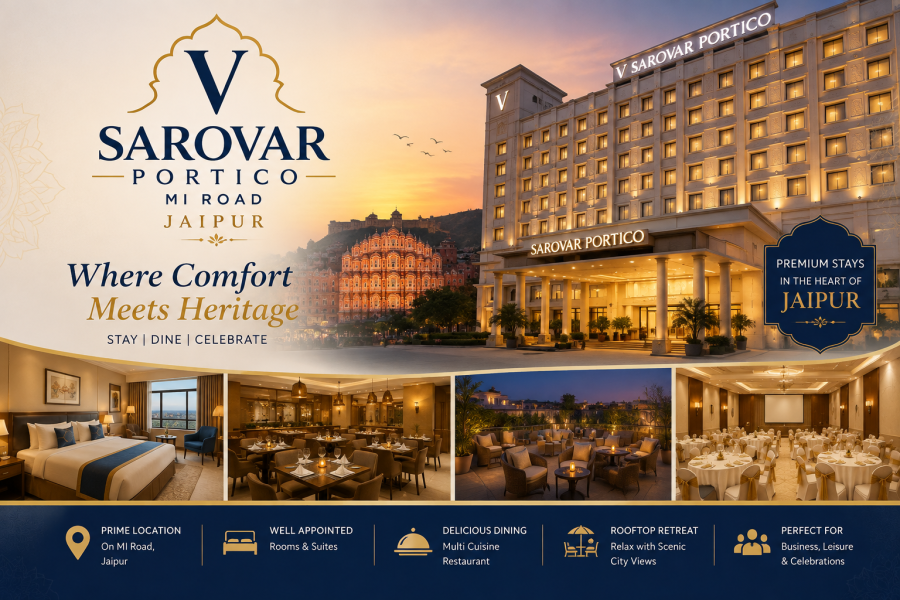 V Sarovar Portico MI Road Jaipur